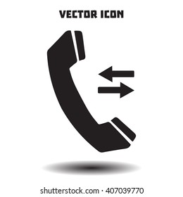 Phone icon. Flat design style. Vector EPS 10.