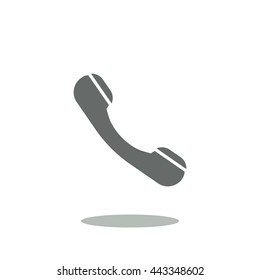 Phone Icon, flat design style