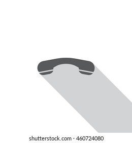 Phone Icon, flat design style