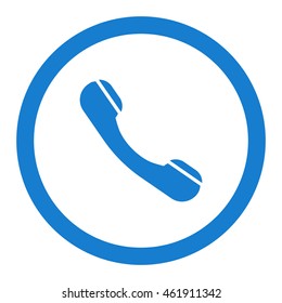 Phone Icon, flat design style