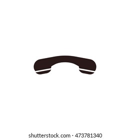 Phone Icon, flat design style