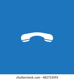 Phone Icon, flat design style