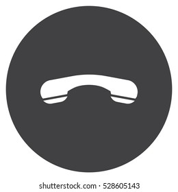 Phone Icon, flat design style