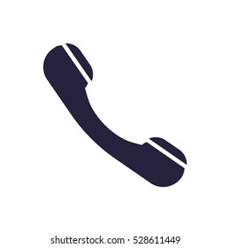Phone Icon, flat design style