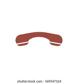Phone Icon, flat design style