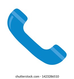 phone icon. flat illustration of phone vector icon for web