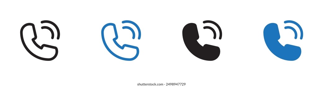 phone icon Flat illustration vector