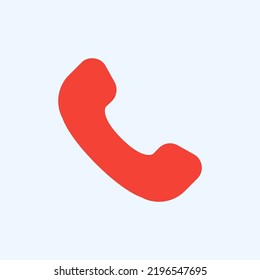 Phone icon in flat style about user interface, use for website mobile app presentation