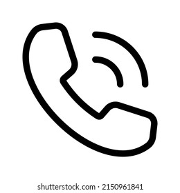 Phone icon. Flat style. vector illustration