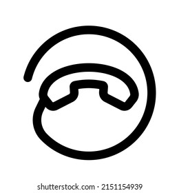 Icono de teléfono. Estilo plano. ilustración vectorial