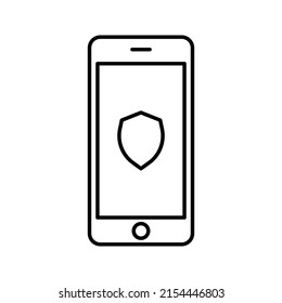 Icono de teléfono. Estilo plano. ilustración vectorial