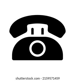 Phone icon. Flat style. vector illustration