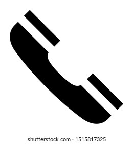 phone icon with glyph style.you can resize, change color , edit, change shape or redraw.  icon for bussines card, flyer, brochure, banner, social media, cv, etc.