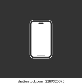 phone icon for graphic and web design.
