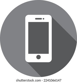 phone icon in grey color