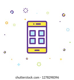 Phone Icon Illustration
