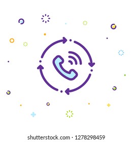 Phone Icon Illustration