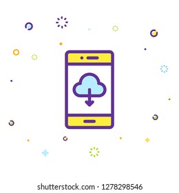 Phone Icon Illustration