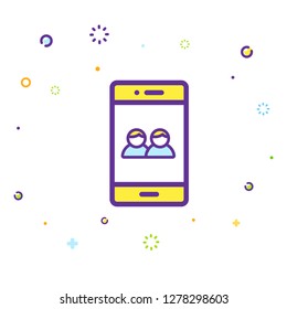 Phone Icon Illustration