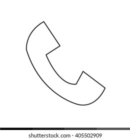 Phone Icon Illustration design