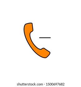 phone icon, illustration design template