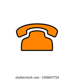 phone icon, illustration design template