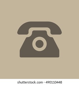 Phone icon illustration isolated vector sign symbol