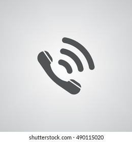 Phone icon illustration isolated vector sign symbol