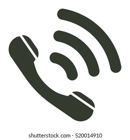 Phone icon illustration isolated vector sign symbol