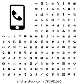 Phone icon illustration isolated vector sign symbol. editable company icons vector set.