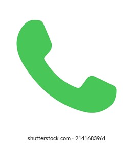 Phone icon, isolated. Flat design. Vector illustration