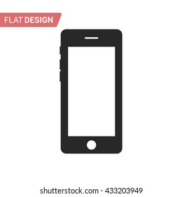 Phone icon isolated on white background