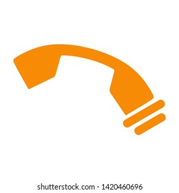 Phone icon isolated sign symbol vector illustration - vector