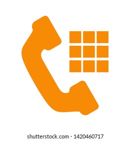 Phone icon isolated sign symbol vector illustration - vector