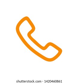 Phone icon isolated sign symbol vector illustration - vector