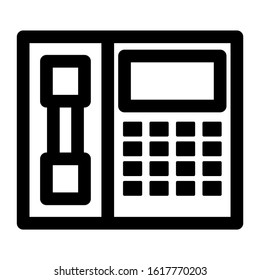 phone icon isolated sign symbol vector illustration - high quality black style vector icons
