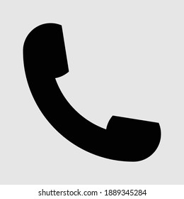 ilustración vectorial aislada de icono de teléfono