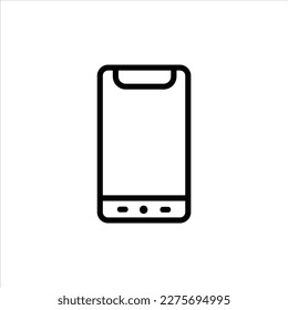 phone icon with isolated vektor and transparent background.