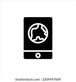 phone icon with isolated vektor and transparent background