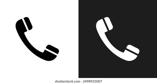 Vector de arte de línea de icono de teléfono