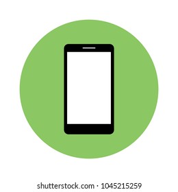 Phone icon, logo
