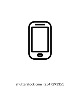 Phone icon logo design. Call sign and symbol. telephone symbol