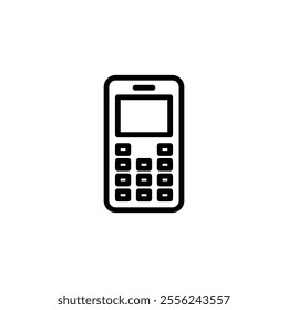 Phone icon logo design. Call sign and symbol. telephone symbol