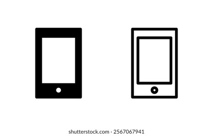 Phone icon logo design. Call sign and symbol. telephone symbol