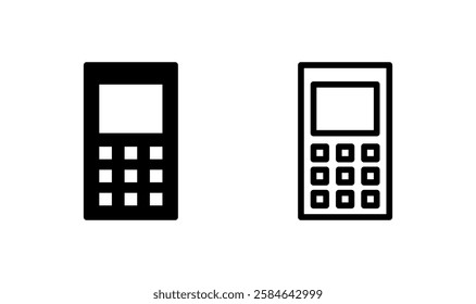 Phone icon logo design. Call sign and symbol. telephone symbol