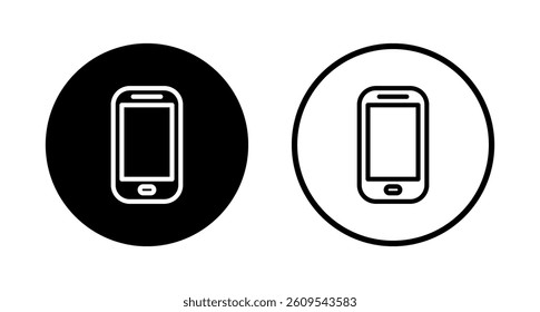 Phone icon logo design. Call sign and symbol. telephone symbol