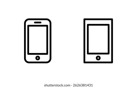 Diseño de logotipo de icono de teléfono. Señal de llamada y símbolo. símbolo del teléfono