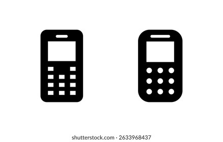 Phone icon logo design. Call sign and symbol. telephone symbol