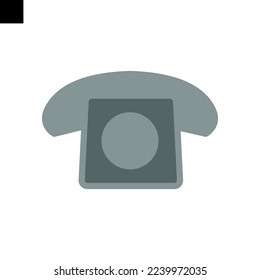 phone icon logo flat style vector