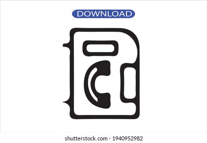 phone icon or logo high resolution 